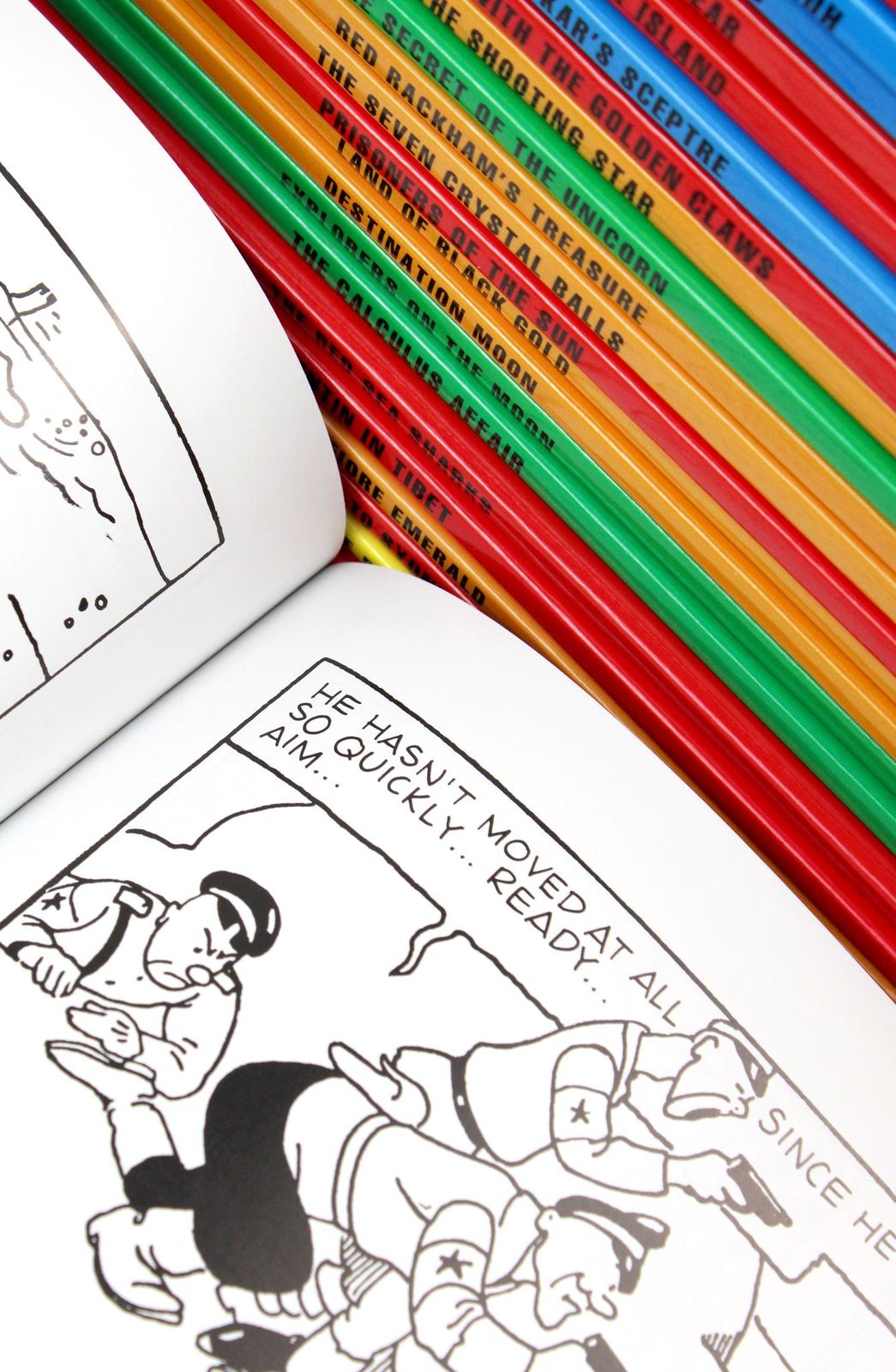 The Adventures of Tintin  Box Set – 23 Classic Comic Book Stories by Hergé | Timeless Adventure & Mystery Series with Stunning Illustrations