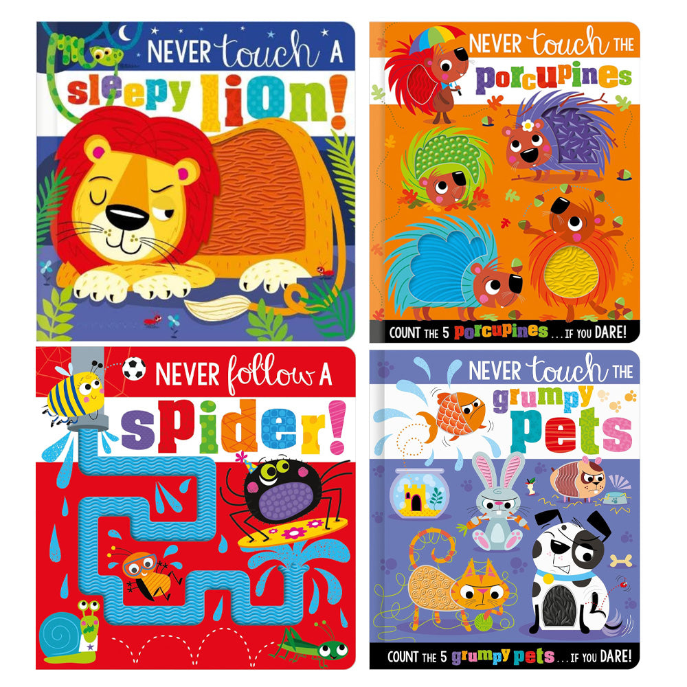 Never Touch a Series 4 Books Box Set By Rosie Greening (Includes Jigsaw Puzzle) | BoardBook
