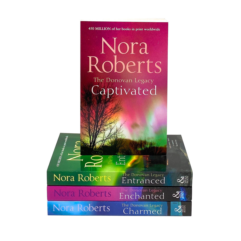 The Donovan Legacy Series 4 Book Collection by Nora Roberts –Captivating Romance Novels | Bestselling Fiction, Love Stories & Engaging Reads