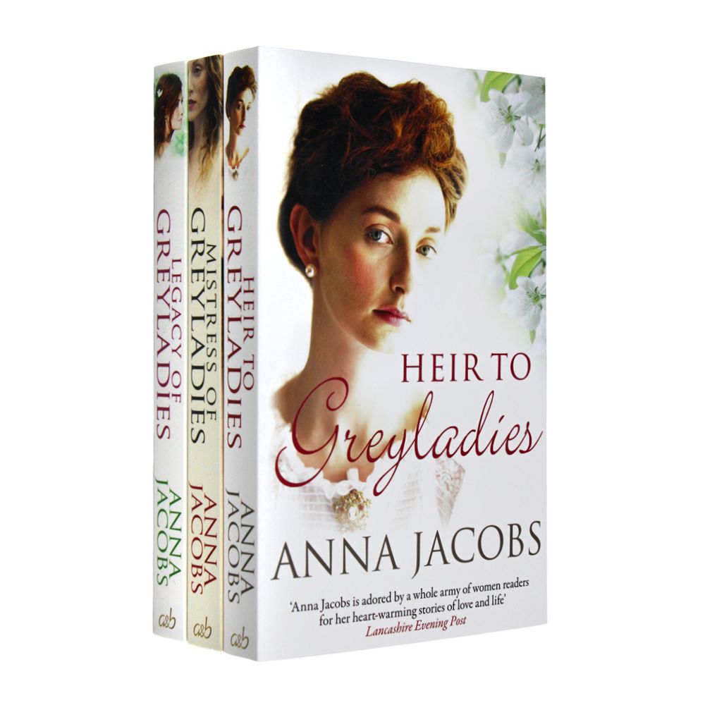 Anna Jacobs Greyladies Series 3 Books Set Collection Pack: Heir to Greyladies & More – Captivating Historical Fiction for Fans of Heartfelt Stories
