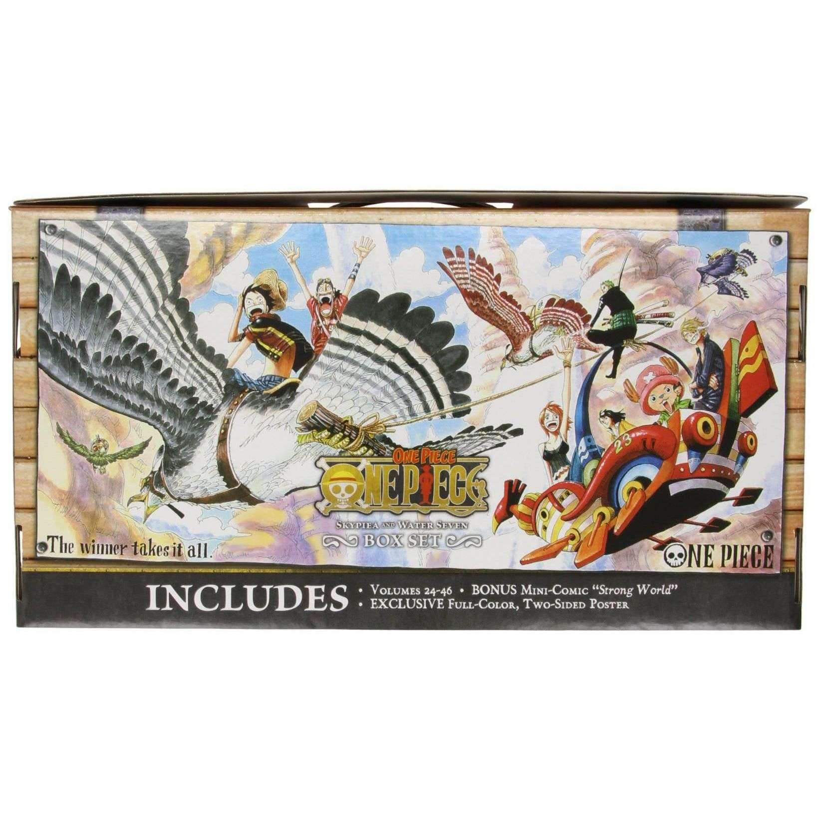 One Piece Skypiea and Water Seven Books Box Set Volumes 24 - 46