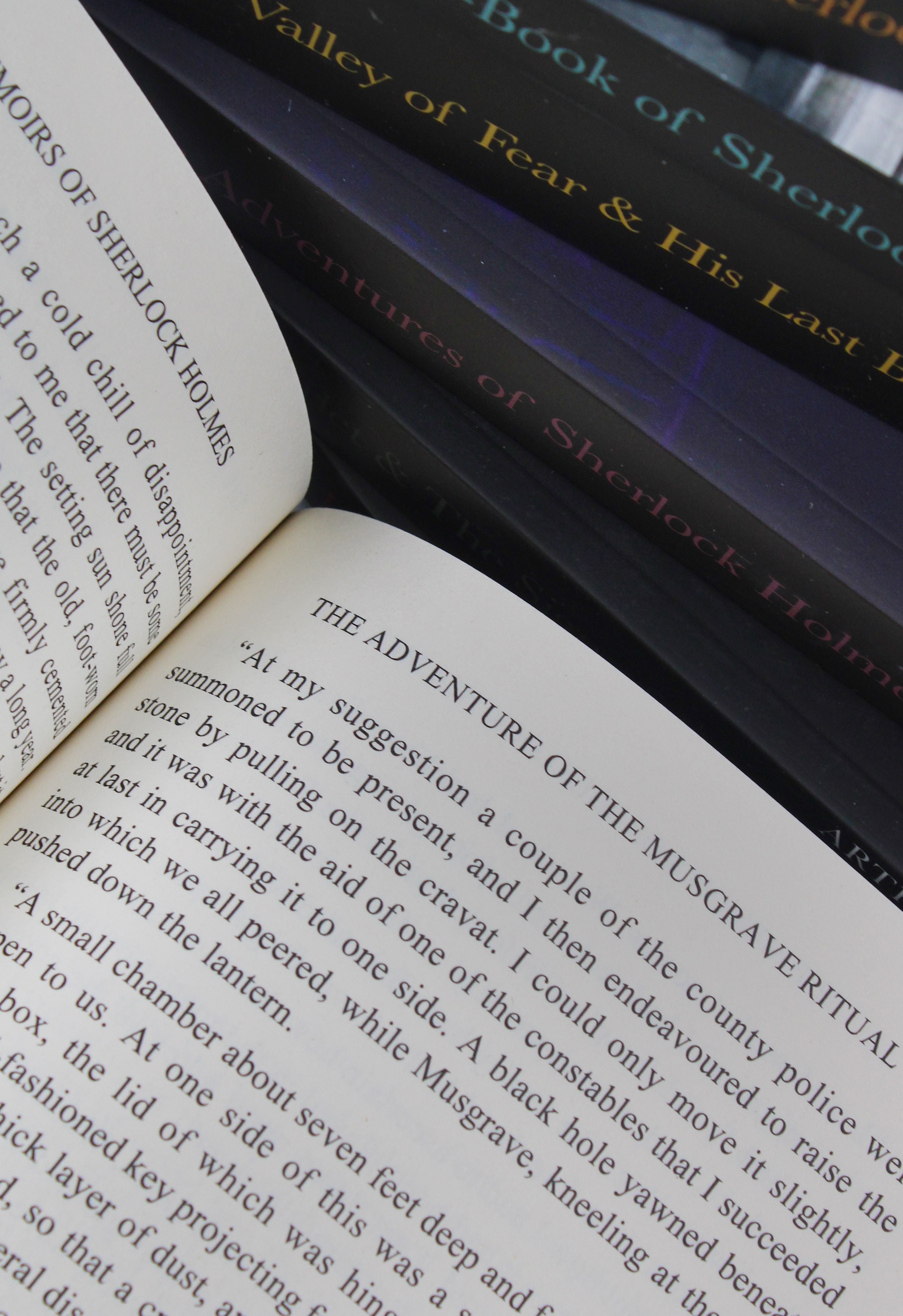 Sherlock Holmes Series Complete Collection 7 Books Set by Arthur Conan Doyle – Classic Detective Mystery Book Set for Sherlock Fans & Crime Fiction