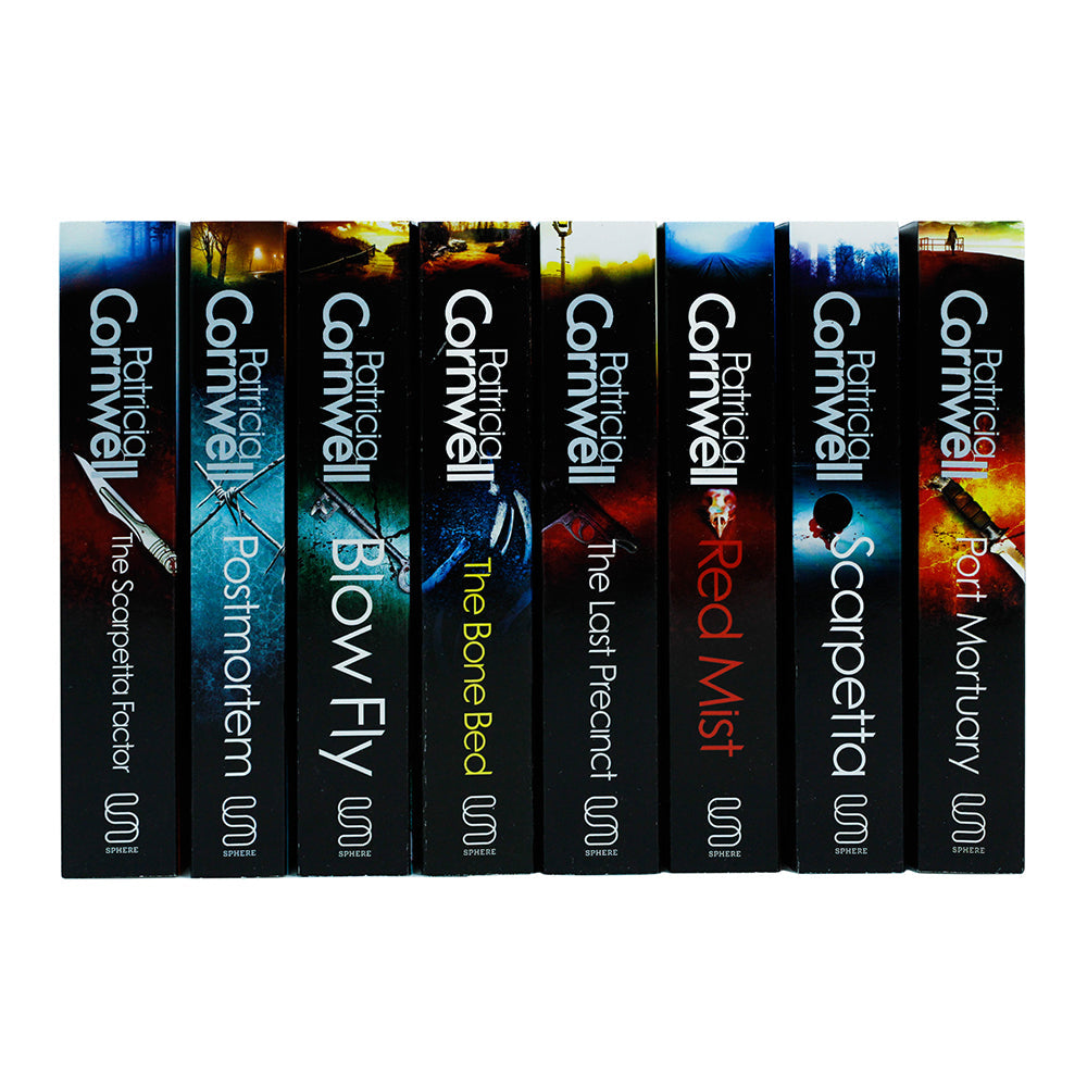 Kay Scarpetta Series 8 Book Set by Patricia Cornwell | Bestselling Crime Fiction, Mystery Thrillers & Detective Novels – Includes Postmortem & More