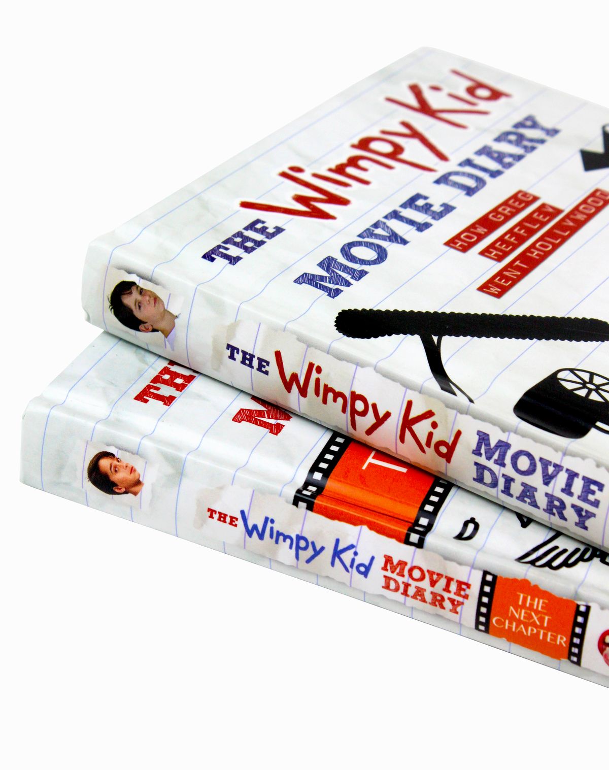 The Wimpy Kid Movie Diary Collection 2 Books Set by Jeff Kinney – The Next Chapter & How Greg Heffley Went Hollywood | Children's Humor, Kids Series