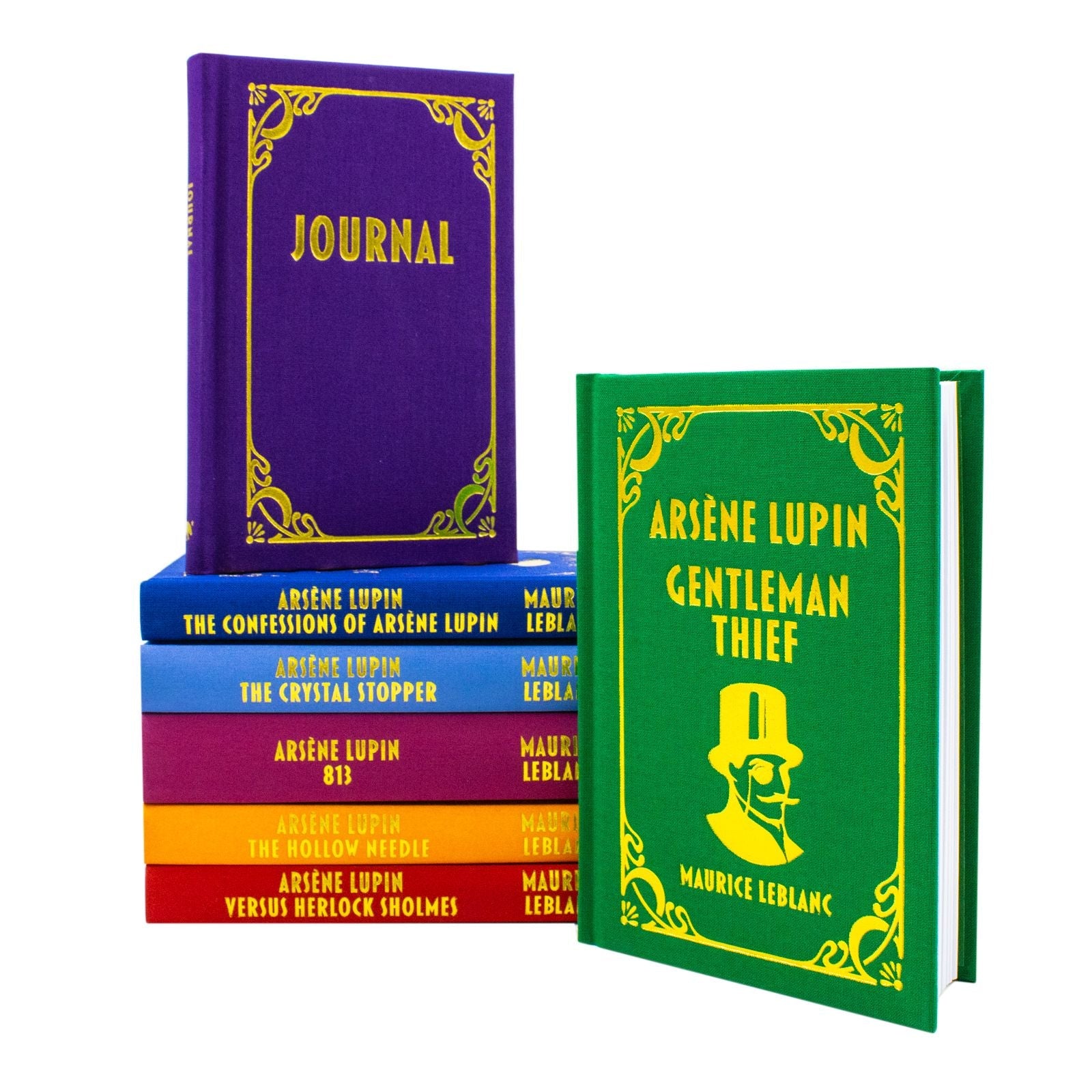 Arsène Lupin 7 Books Collection Set by Maurice Leblanc – Gentleman Thief, Arsène Lupin vs Herlock Sholmes, The Hollow Needle, 813 & More Classic Mystery Books