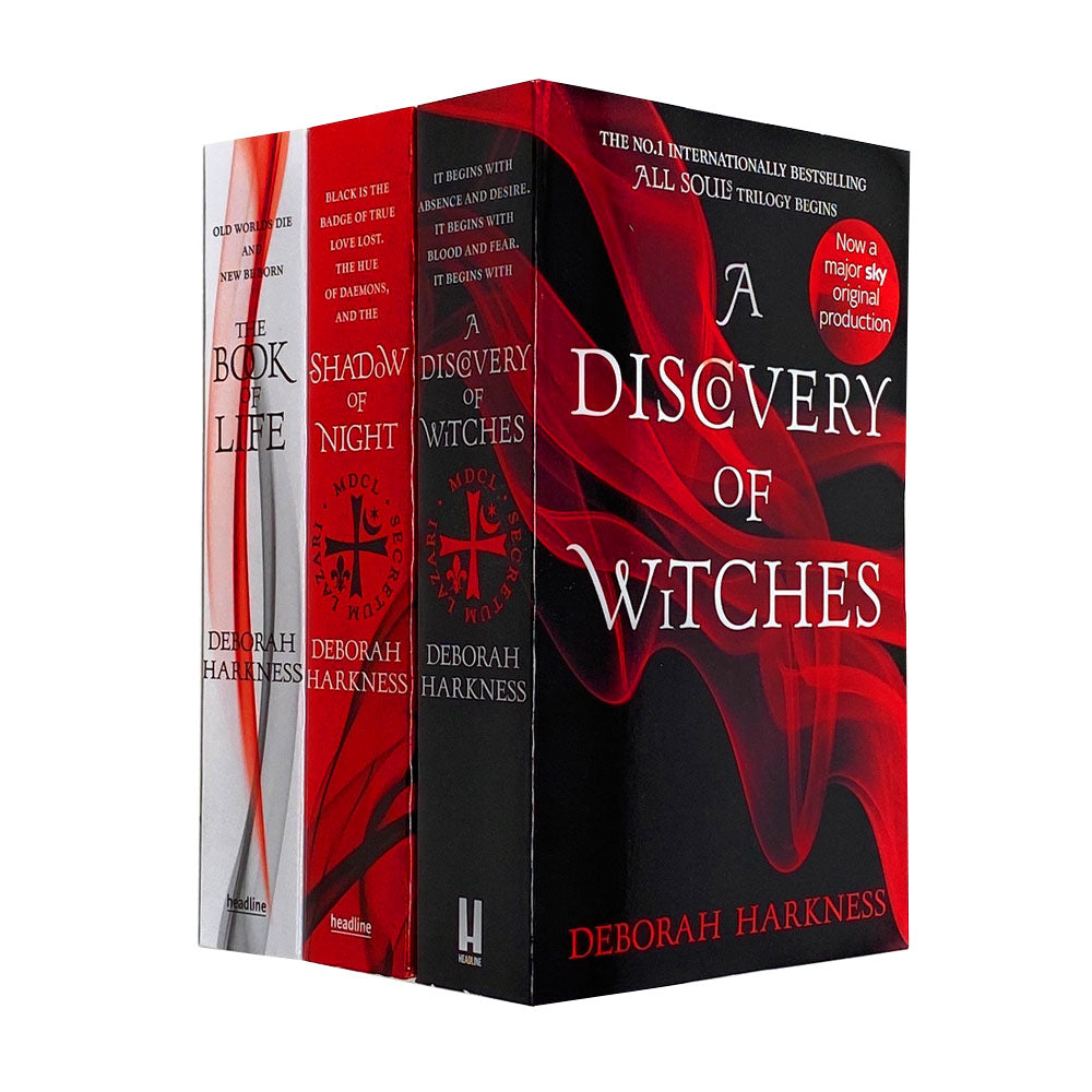 All Souls Trilogy by Deborah Harkness Collection 3 Book Set | A Discovery of Witches, Magical Fantasy, Paranormal Romance & Adventure