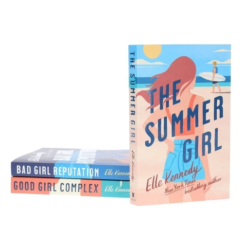 Avalon Bay Series 3 Books Collection Set By Elle Kennedy (Good Girl Complex, Bad Girl Reputation and The Summer Girl) | Paperback