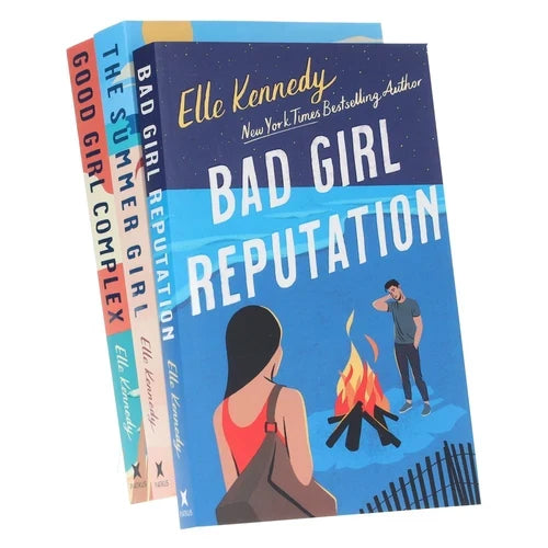 Avalon Bay Series 3 Books Collection Set By Elle Kennedy (Good Girl Complex, Bad Girl Reputation and The Summer Girl) | Paperback