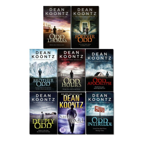 Odd Thomas Series Complete 8 Books Collection Set by Dean Koontz – Mystery & Thriller Fiction Series | Bestselling Novels for Young Adults