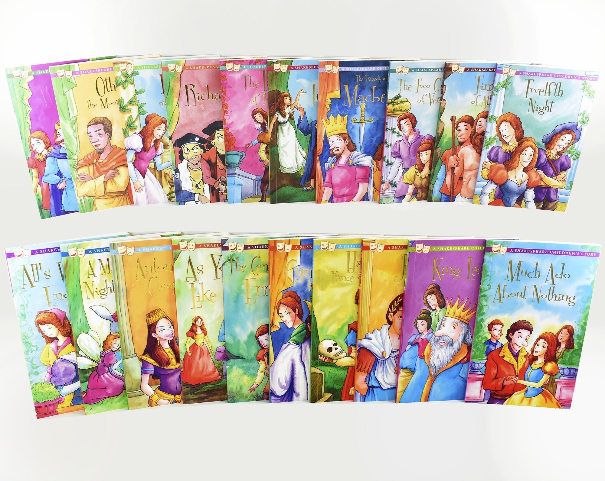 Shakespeare Children’s Stories – Complete 20-Book Box Set | Classic Tales for Kids, Fun Learning, Imaginative Adventures & Educational Reading