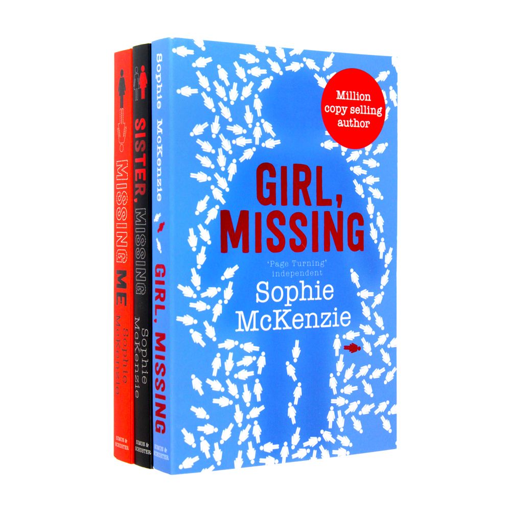 Sophie McKenzie Missing Series – 3 Book Collection Set (Girl Missing, Sister Missing, Missing Me) | YA Thrillers, Mystery, Suspense, Fiction for Teens