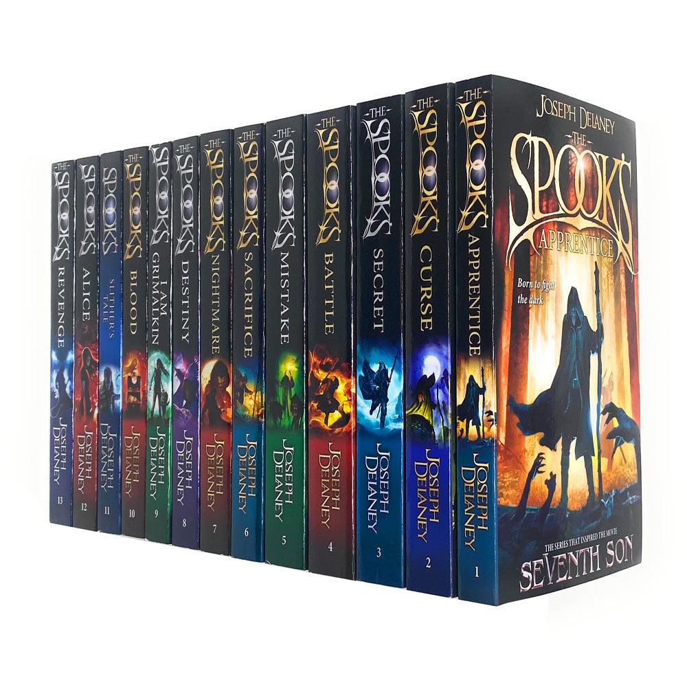 The Wardstone Chronicles The Spook's Stories 13 Books Collection by Joseph Delaney | Fantasy Adventure Series, Magic, Ghosts, Folklore, Young Adult