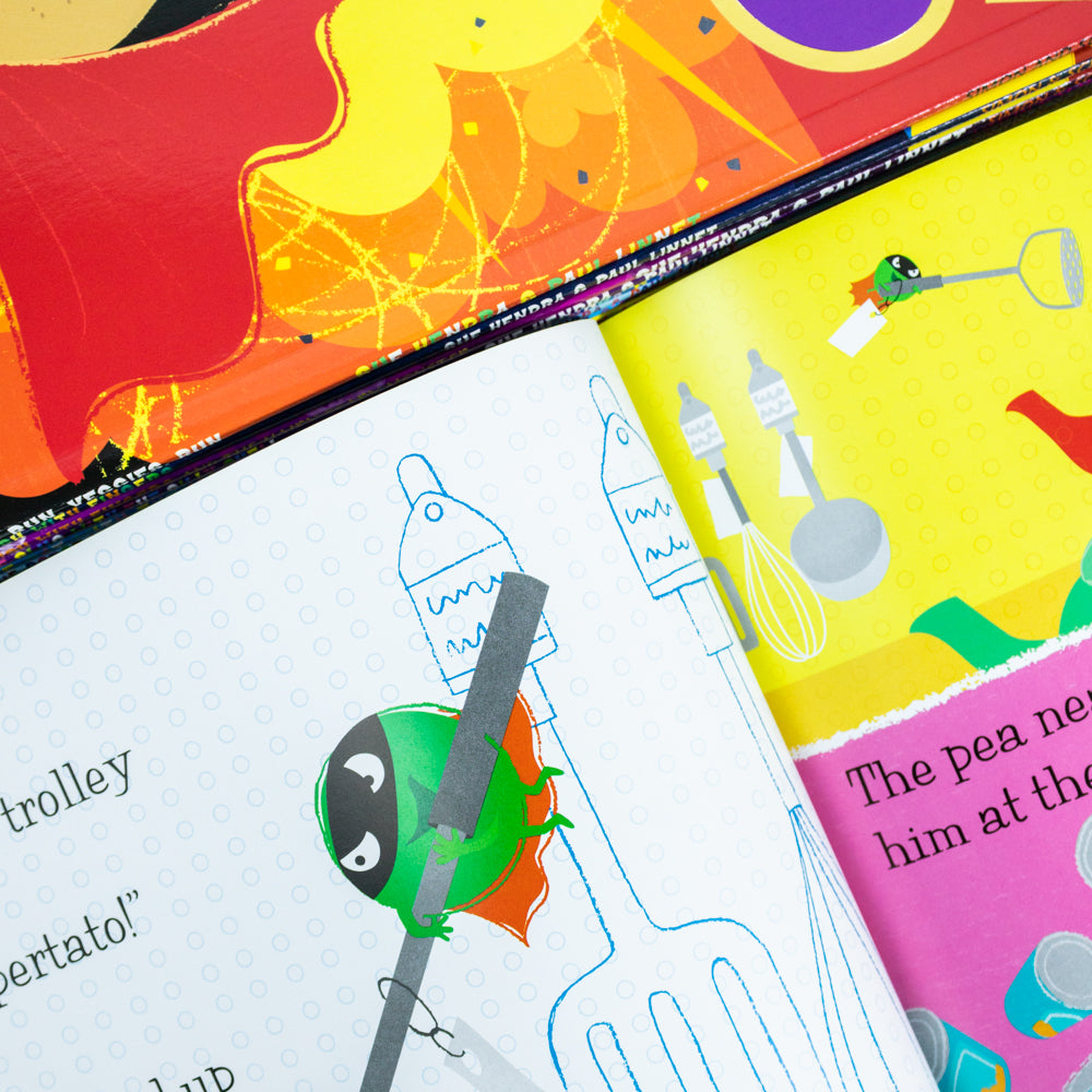 Supertato and Other Stories – 10 Book Set by Sue Hendra & Paul Linnet | Fun, illustrated children's books full of humor, adventure & reading for kids