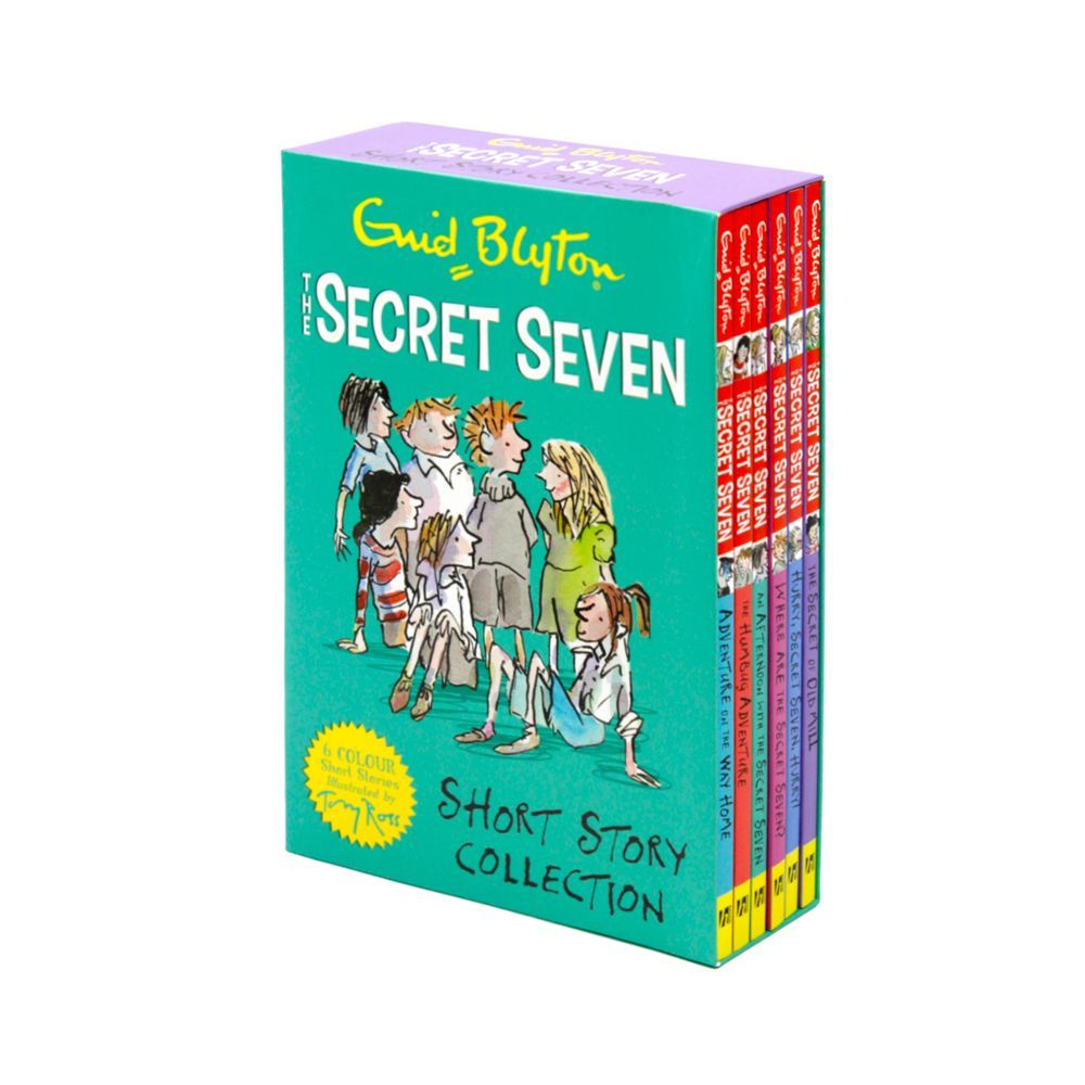 Enid Blyton The Secret Seven 6-Book Short Story Collection Box Set | Adventure, Mystery & Friendship for Kids | Engaging Children's Books for 8+ years
