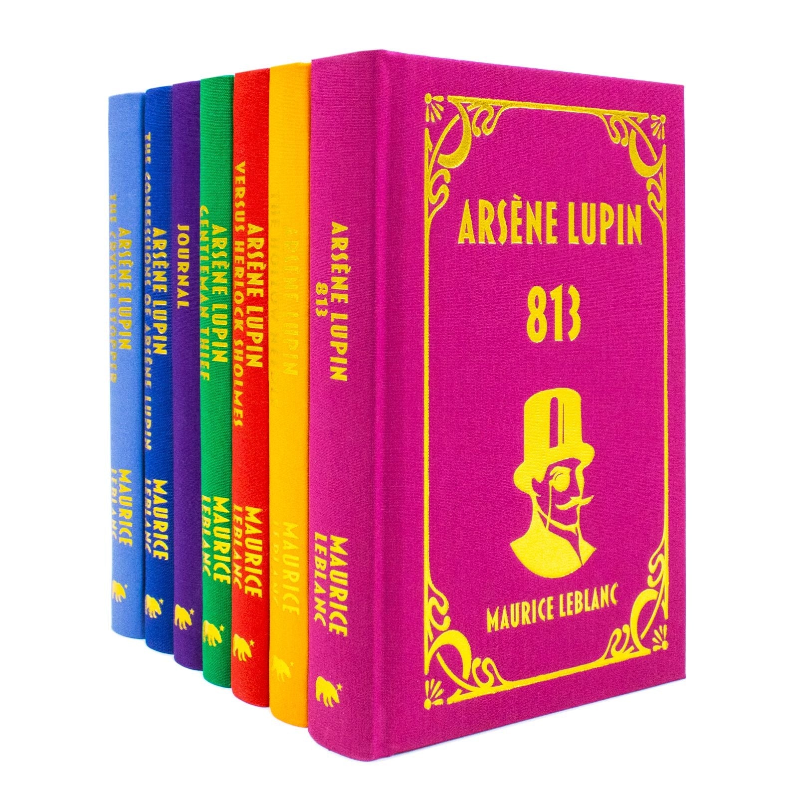 Arsène Lupin 7 Books Collection Set by Maurice Leblanc – Gentleman Thief, Arsène Lupin vs Herlock Sholmes, The Hollow Needle, 813 & More Classic Mystery Books