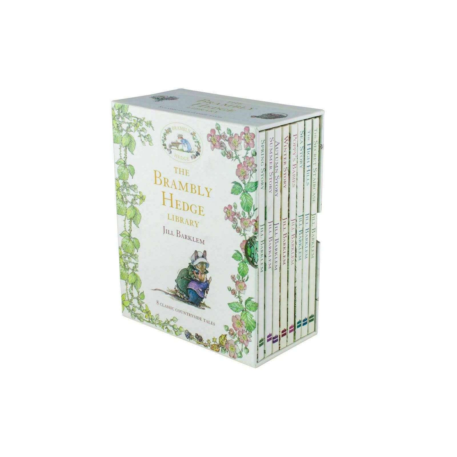 Brambly Hedge 8 Books Box Set by Jill Barklem – Hardback Children's Classics Full of Nature, Adventure, and Timeless Illustrated Tales!