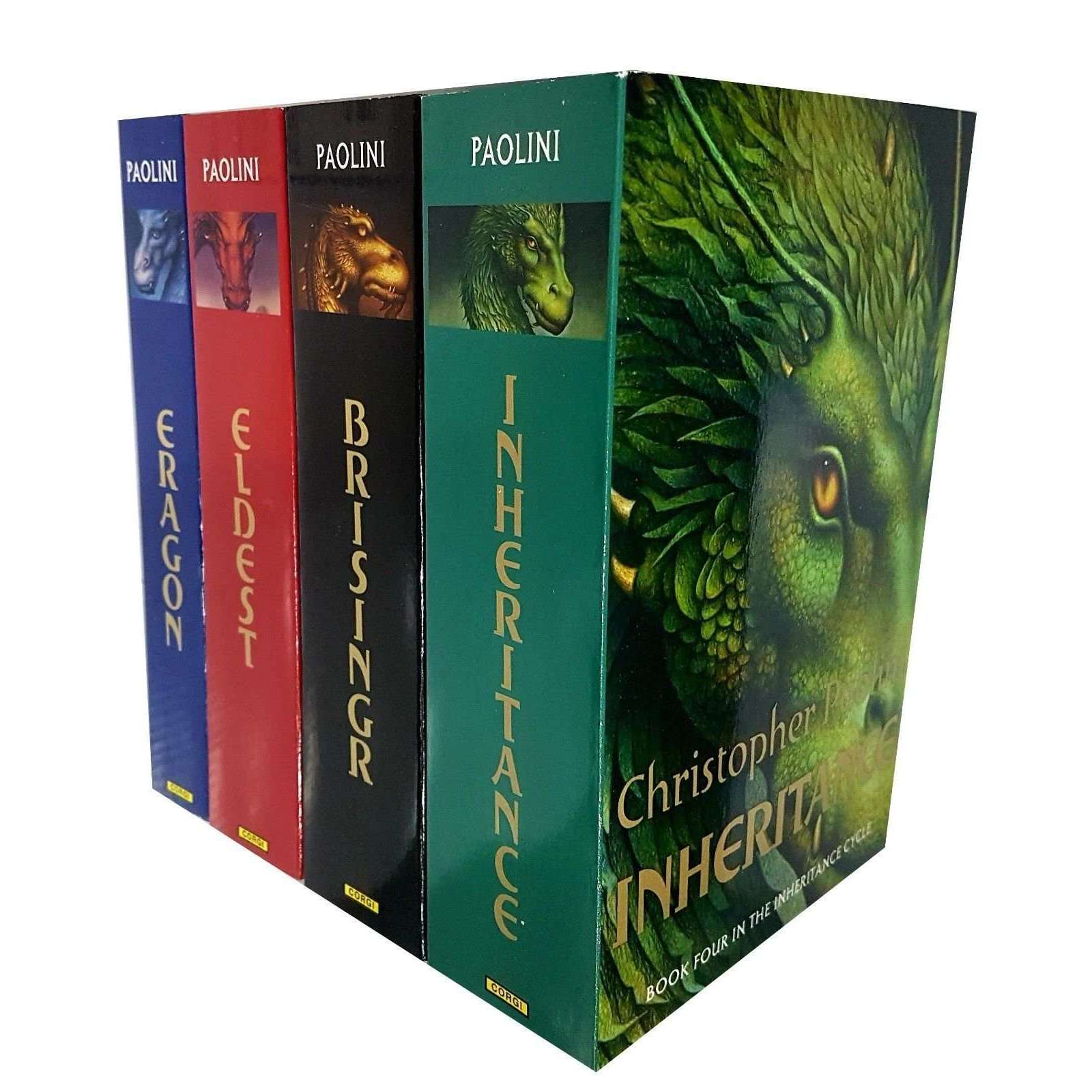 The Inheritance Cycle Series 4 Book Collection by Christopher Paolini| Epic Fantasy Adventure, Dragons, Magic & Bestselling Young Adult Saga