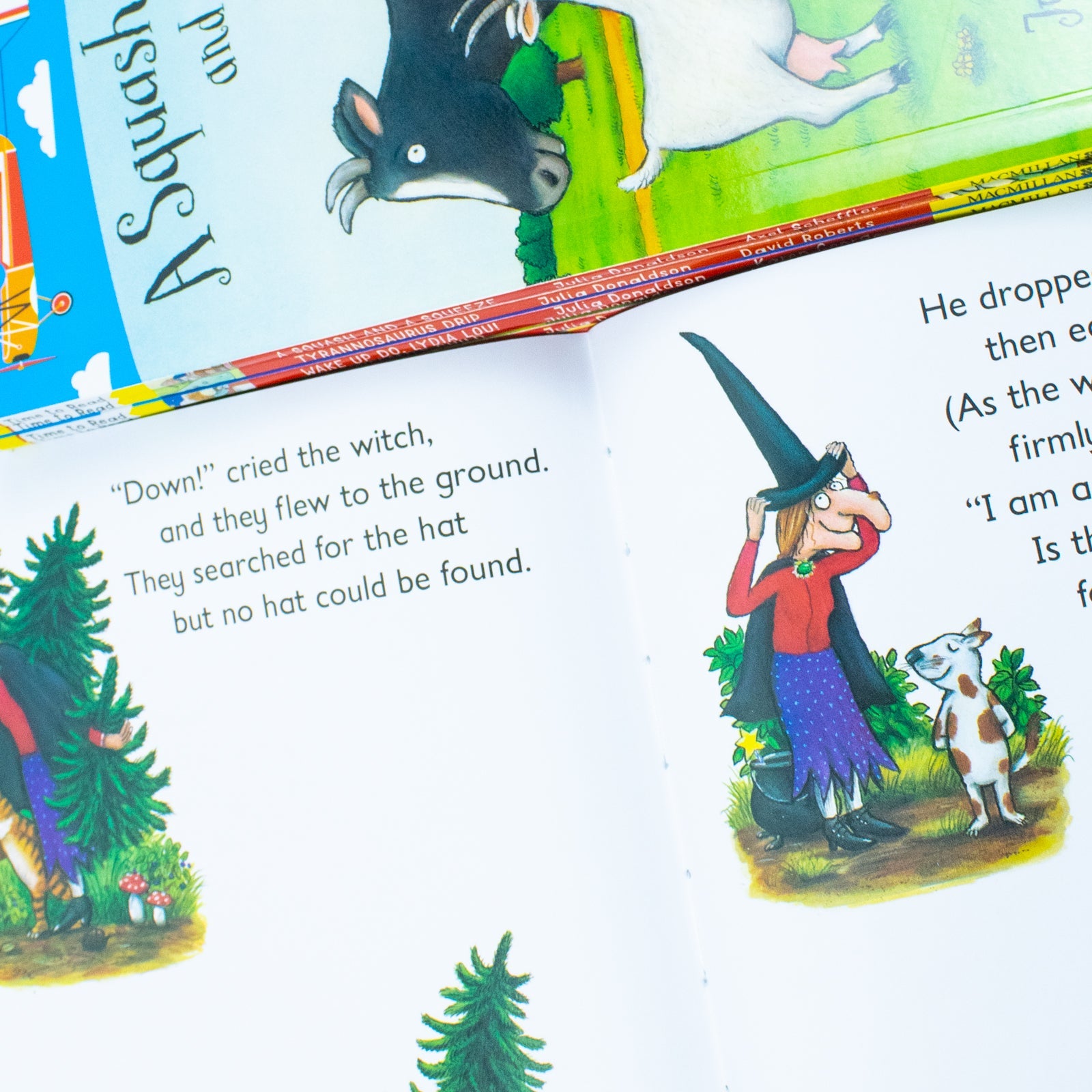 The Gruffalo, Julia Donaldson Time To Read 7 Books Illustrated Collection, Room on the Broom, Perfect for 4+ Year Olds, Engaging Early Readers