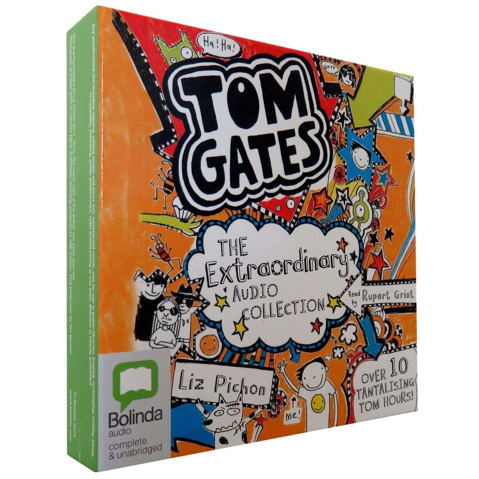 Tom Gates: The Extraordinary Audio Collection – 10 CDs with 5 Fun-Filled Stories by Liz Pichon | Kids' Fiction, Adventure & Entertainment for 8+ years