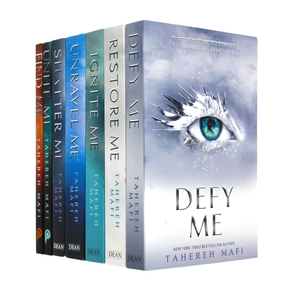 Shatter Me Series 7 Book Set by Tahereh Mafi |Bestselling YA Dystopian Romance, Teen Fiction, Adventure, Suspense & Love Story Collection