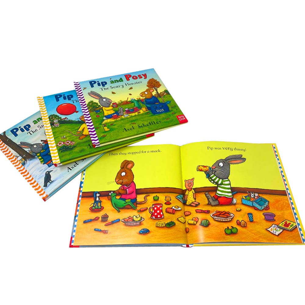 Pip and Posy 8-Book Set by Axel Scheffler | Illustrated storybooks for ages 3+, friendship, emotions, learning, adventures, toddlers, early reading