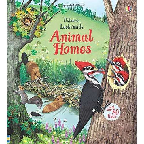 Usborne Look Inside Our World 6 Board Books Collection Set | Educational & Interactive Children's Books | Nature, Oceans, Jungle, Space & Discovery