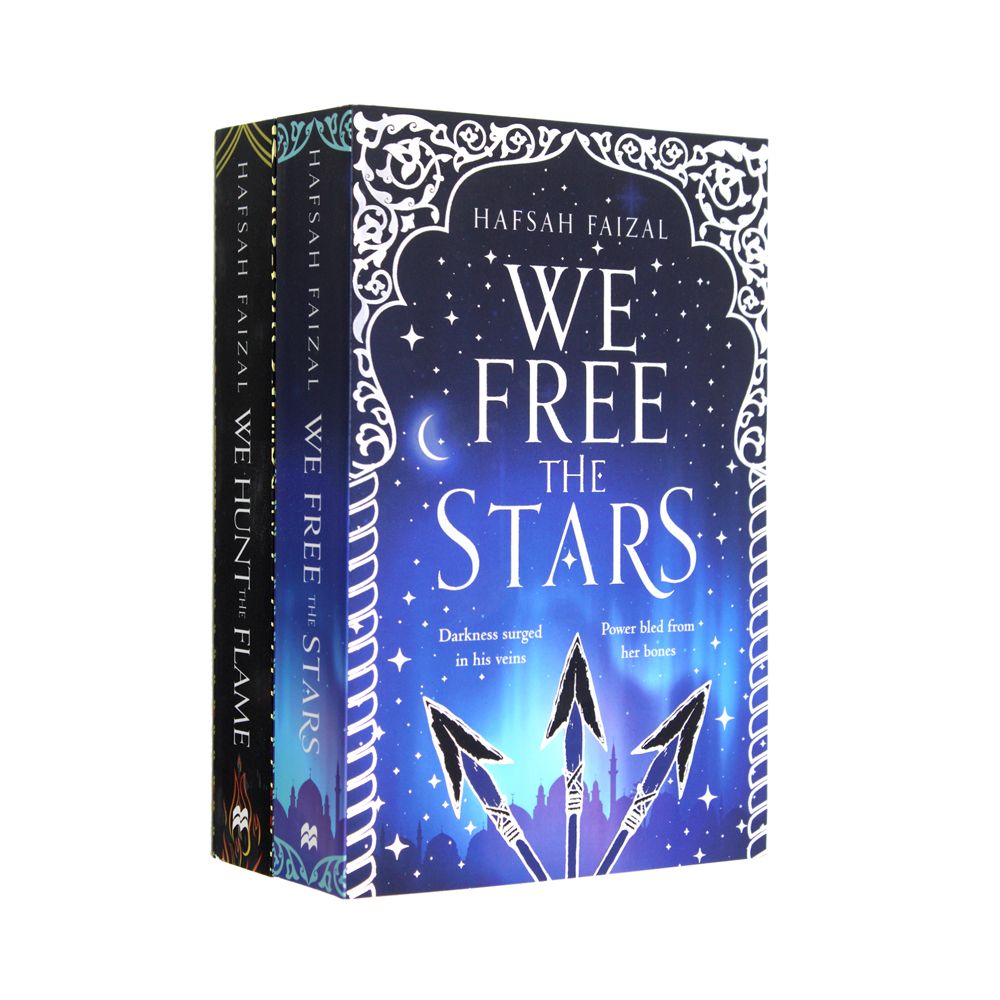 Sands of Arawiya Series | 2 Book Collection by Hafsah Faizal |We Hunt the Flame & We Free the Stars |YA Fantasy, Fictional Worlds, Magic & Adventure